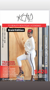 KGPWay Braiding Boutique Licensing